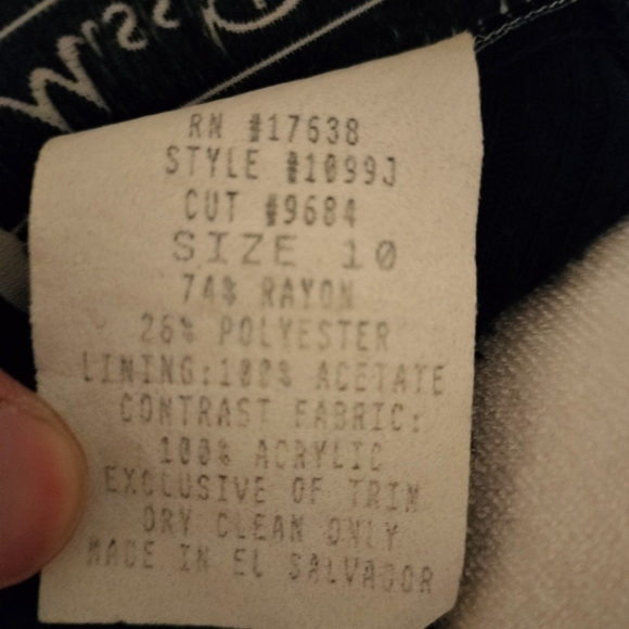 Vintage Miss Dorby Houndstooth Dress - Picture 5 of 5